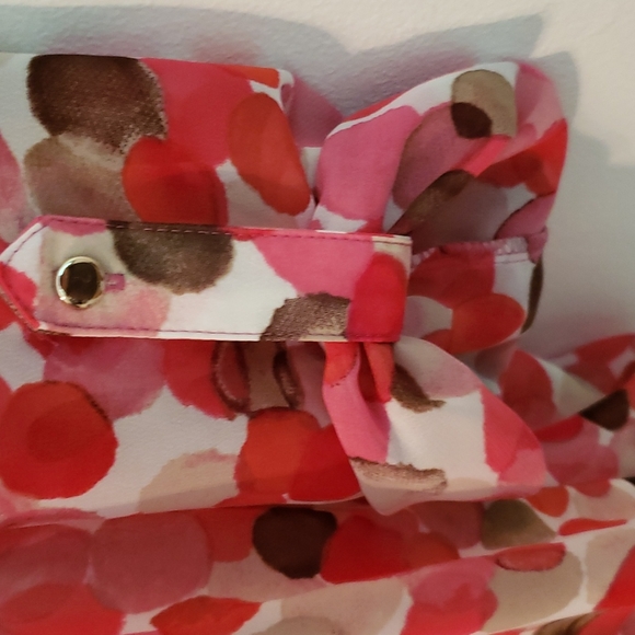 Zac & Rachel sheer blouse with a camisole.  2 pc. set. Size L. Like new conditio - Picture 5 of 6